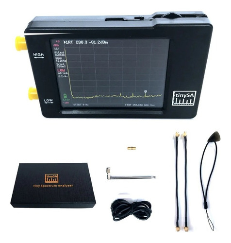 Tinysa Analisador Pequeno Espectro Portátil 2.8 Polegadas